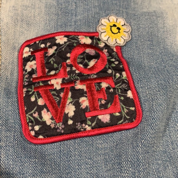 Cool Kid, VIGOSS, patchy, denim hoodie!! - Picture 9 of 13